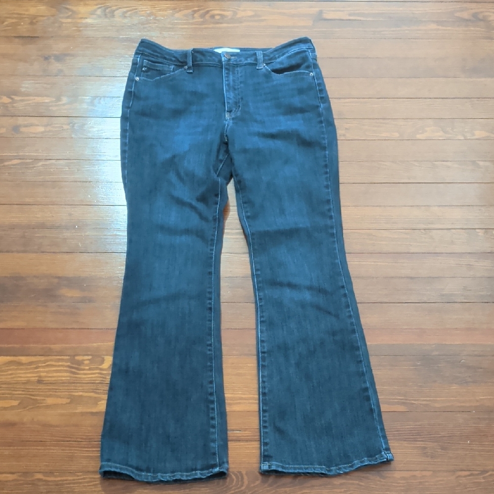 KanCan Dark Blue Flare Jeans
